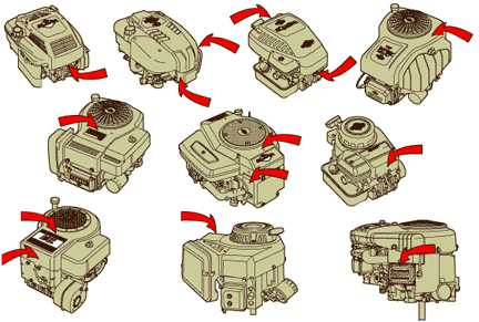 Briggs Stratton - How To Find Your Engine Model Number