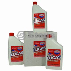 Lucas Oil Synthetic Motor Oil / SAE 20W-50 Oil, 6 Blts/1 Qt