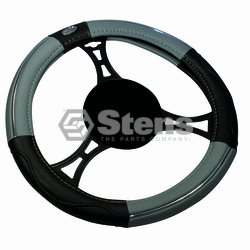 Steering Wheel Cover / Universal Black/gray