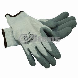 Gray Thermal Glove / Latex Palm Coated, Large