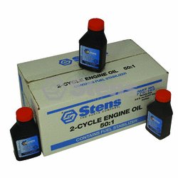 Stens 50:1 2-Cycle Engine Oil Mix / Sold per case 2.6 oz. bottle
