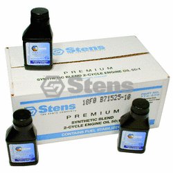 Stens Synthetic Blend 50:1 2-Cycle Engine Oil Mix / 2.6 oz. bott