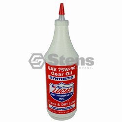 Lucas Oil Gear Oil / Synthetic SAE 75W-90, Qt