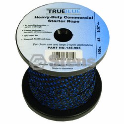 100' True Blue Starter Rope / #3 Solid Braid