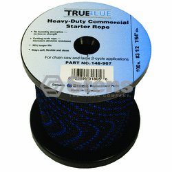 100' True Blue Starter Rope / #3 1/2 Solid Braid