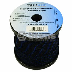 100' True Blue Starter Rope / #4 Solid Braid