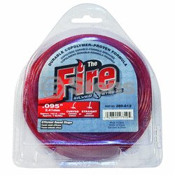 Silver Streak Trimmer Line / Fire .095 1/2 lb. Donut