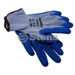 Heavy-Duty Glove Large / Rubber Palm Coated String Knit