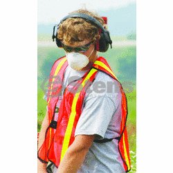 Safety Vest / Vertical Stripe F/B