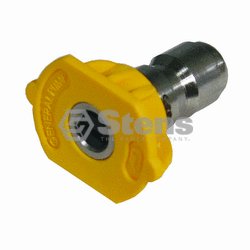 1/4' Composite Spray Nozzle / 3.5 Size, Yellow, 5 Pack