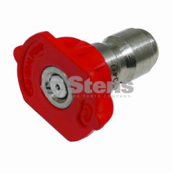 1/4" Quick Coupler Nozzle Kits / 0 Degree, Size 4.0, Red