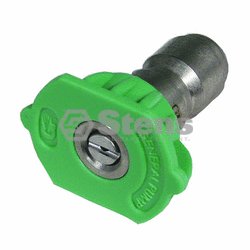 1/4" Quick Coupler Nozzle / 25 Degree, Size 4.0, Green