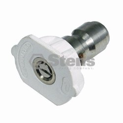 1/4" Quick Coupler Nozzle / 40 Degree, Size 4.0, White