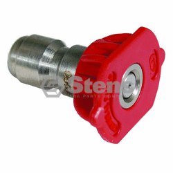 1/4" Quick Coupler Nozzle Kits / 0 Degree, Size 3.0, Red