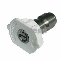 1/4" Quick Coupler Nozzle / 40 Degree, Size 3.5, White