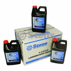 Stens 4-Cycle Engine Oil / SAE30-SJ Wt, Eight 48 oz. bottles