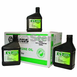 Stens Bio 4-Cycle Engine Oil / 10W30-SJ Wt, Twelve 18 oz. Bottle